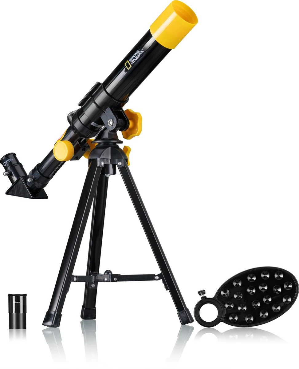 National Geographic Telescoop - 40/400 - Tafelmodel - Geschikt Voor Kinderen Vanaf 8 Jaar - Met Smartphonehouder 1 National Geographic Telescoop - 40/400 - Tafelmodel - Geschikt Voor Kinderen Vanaf 8 Jaar - Met Smartphonehouder