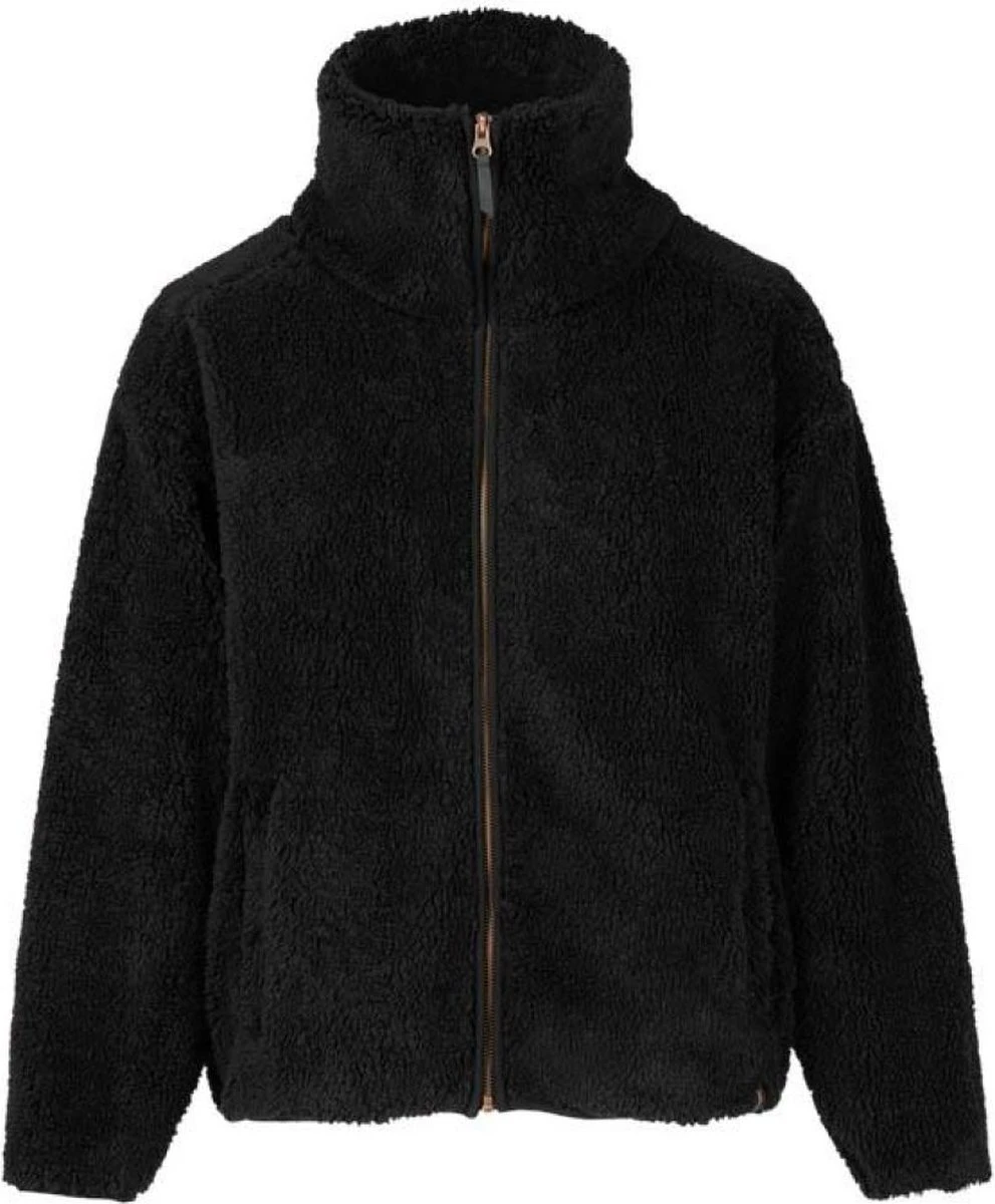 Brunotti Huntress Teddy Fleece Jas - Dames - Black - M 11 Brunotti Huntress Teddy Fleece Jas - Dames - Black - M - Afbeelding 11